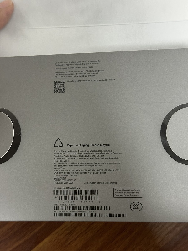 Apple black Ultra3 product image 3